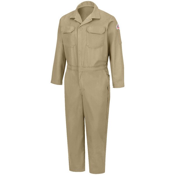 Bulwark Midweight EXCEL FR Deluxe Coverall in Khaki